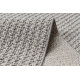 Dywan BALANCE 1921 taupe - Geometryczny, strukturalny, glamour 