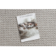 Dywan BALANCE 1921 taupe - Geometryczny, strukturalny, glamour 