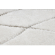 Tepih Strukturne SAMPLE Verona 25754A dijamant krem / sivo