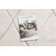 Dywan BALANCE 8788 taupe - Geometryczny, strukturalny, glamour 