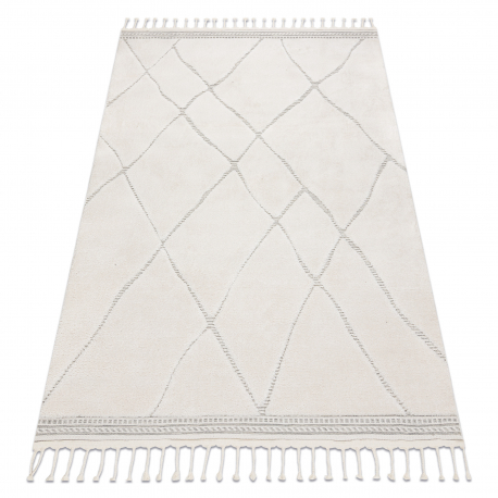 Carpet Structural SAMPLE Verona 25754A Diamonds cream / grey