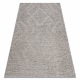 Dywan BALANCE 9086 taupe - Geometryczny, strukturalny, glamour 