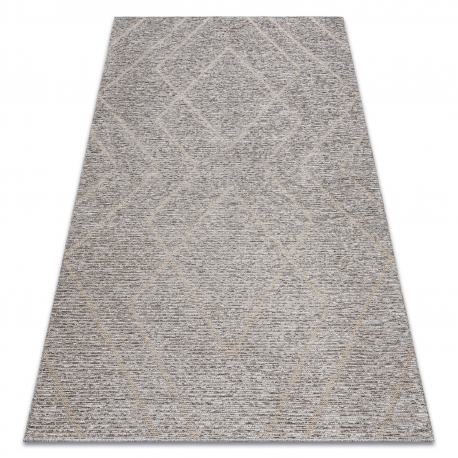 Dywan BALANCE 9086 taupe - Geometryczny, strukturalny, glamour 