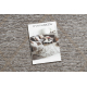 Dywan BALANCE 9086 taupe - Geometryczny, strukturalny, glamour 
