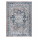 Carpet SAMPLE Century M101A Ornament vintage - terracotta / blue