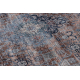 Tapis SAMPLE Fresco M298A Ornement vintage - bleu / terre cuite 
