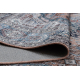 Tapete moderno SAMPLE Fresco M298A Ornamento vintage - azul / terracota