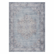 Carpet SAMPLE Eclat M956A Ornament vintage frame - blue / beige