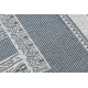 Sample szőnyeg Veranda Tea SL573 Keret krém / kék