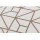 Matta SAMPLE Infinity 30968 Geometrisk beige / brun