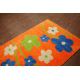 Carpet SHAGGY FLOWERS 095 orange