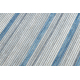 Tapis SAMPLE Eclat N519A rayures gris / bleu