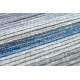 Tapis SAMPLE Eclat N519A rayures gris / bleu