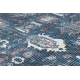 Sample szőnyeg Equinox prime M934B Azték kék / terrakotta 