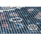 Carpet SAMPLE Equinox prime M934B Aztec blue / terracotta