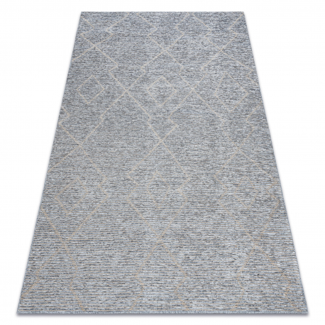 Sample szőnyeg Crassula A046B Geometriai bézs / kék