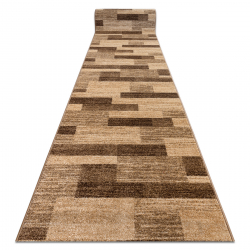 ORGANIC 2131 sisal carpet Geometric ecru / black – natural, modern irregular shape
