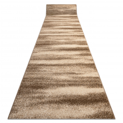 ORGANIC 2735 sisal carpet Flowers ecru / black – natural, modern irregular shape