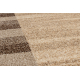 Läufer KARMEL Etna Rahmen, Sand Nuss