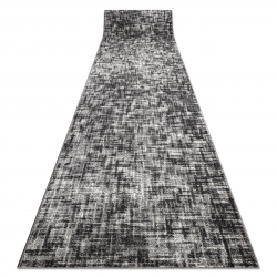 Covor organic din sisal 2769 Geometric ecru / negru – natural, modern, formă neregulată