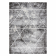 Tappeto MATEO 8031/644 Moderno, geometrico, triangoli - strutturale grigio 