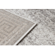 Teppich MATEO 8033/944 Modern griechisch, Rahmen - Strukturell grau / beige
