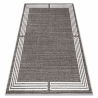 Alfombra MATEO 8034/944 Moderna marco - estructural gris / beige 