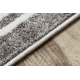 Carpet MATEO 8034/944 Modern frame - structural grey / beige