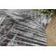 Kilimas MATEO 8035/644 Modernus palmių lapai - struktūrinis pilkas