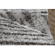 Teppich MATEO 8035/644 Modern Palmenblätter - Strukturell grau