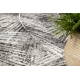 Carpet MATEO 8035/944 Modern palm leaves - structural grey / beige