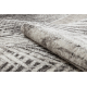 Teppich MATEO 8035/944 Modern Palmenblätter - Strukturell grau / beige