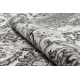 Tappeto MATEO 8037/944 Moderno cornice, fiori - strutturale grigio / beige