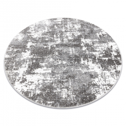 Covor MATEO 8038/644 cerc Modern vintage - structural gri
