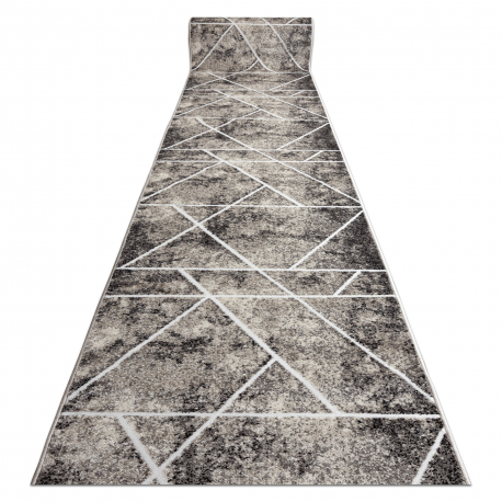 Futo szőnyeg MATEO 8031/944 Modern, geometrikus, háromszög alakú - szerkezeti szürke / bézs