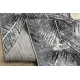 Běhoun MATEO 8035/644 Moderní palmové listy - strukturální šedá