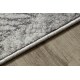 Traversa MATEO 8035/944 Modern frunze de palmier - structural gri / bej