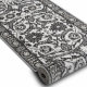 Passatoia MATEO 8037/644 Moderno cornice, fiori - strutturale griggio 