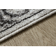 Passatoia MATEO 8037/944 Moderno cornice, fiori - strutturale grigio / beige