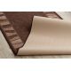 Доріжка килимова антиковзаючий LINEA коричневий 80cm