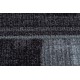 Alfombra de pasillo con refuerzo de goma LINEA gris 67cm 