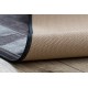Vloerbekleding met rubber bekleed LINEA grijskleuring 80cm