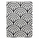 Moderný koberec SAMPLE Le Monde B8629A mušle krémová / čierna
