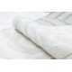 Tappeto moderne SAMPLE Le Monde B8629A conchiglie crema