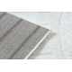 Modern Teppich SAMPLE Le Monde B8494A geometrisch creme