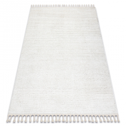 Tapete BERBER 9000 circulo bege Franjas berbere marroquino shaggy