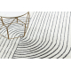 сучасний килим SAMPLE Le Monde 95497 геометричний кремовий / чорний
