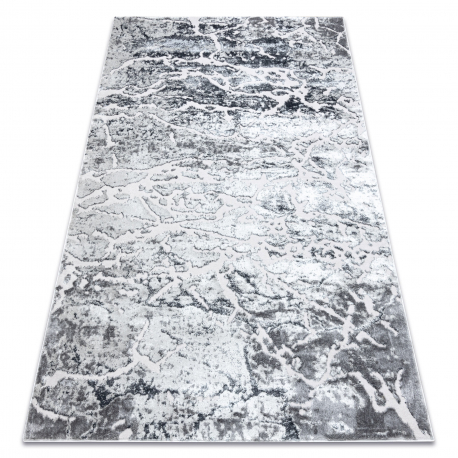 Modern covor SAMPLE Sunset B8774A Beton - structural două niveluri de lână gri / gri deschis