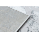 Modern covor SAMPLE Sunset B8774A Beton - structural două niveluri de lână gri / gri deschis