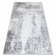 Preproga SAMPLE Sunset B8776A sodobni Ornament vintage - Strukturni, dve ravni flisa siva / svetlo siva